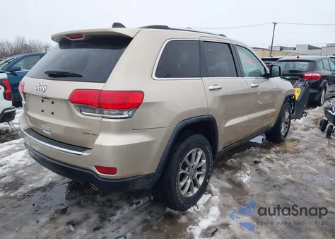2015 Jeep Grand Cherokee Limited from USA, damaged, VIN 1C4RJFBG1FC229439